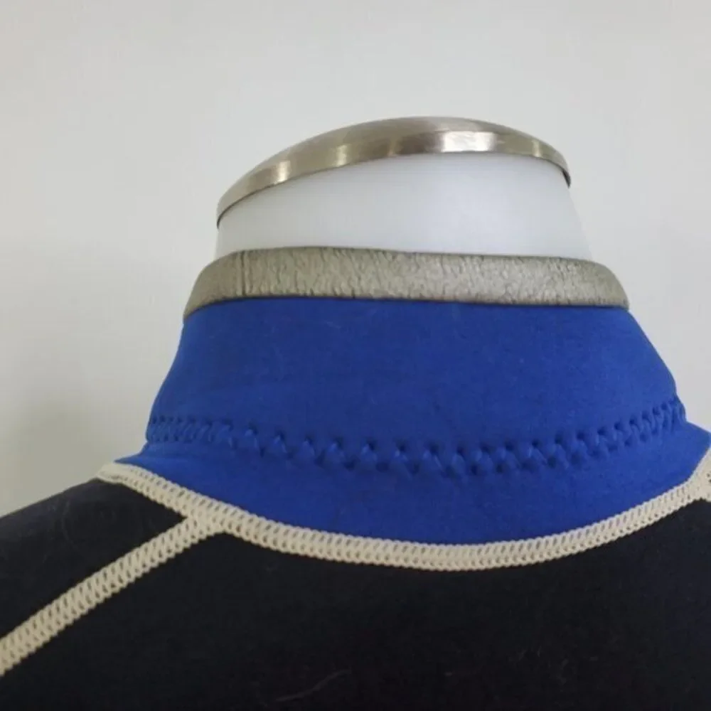 Mobbys H20‎ Body Works Wet Suit Top M G Force Blue